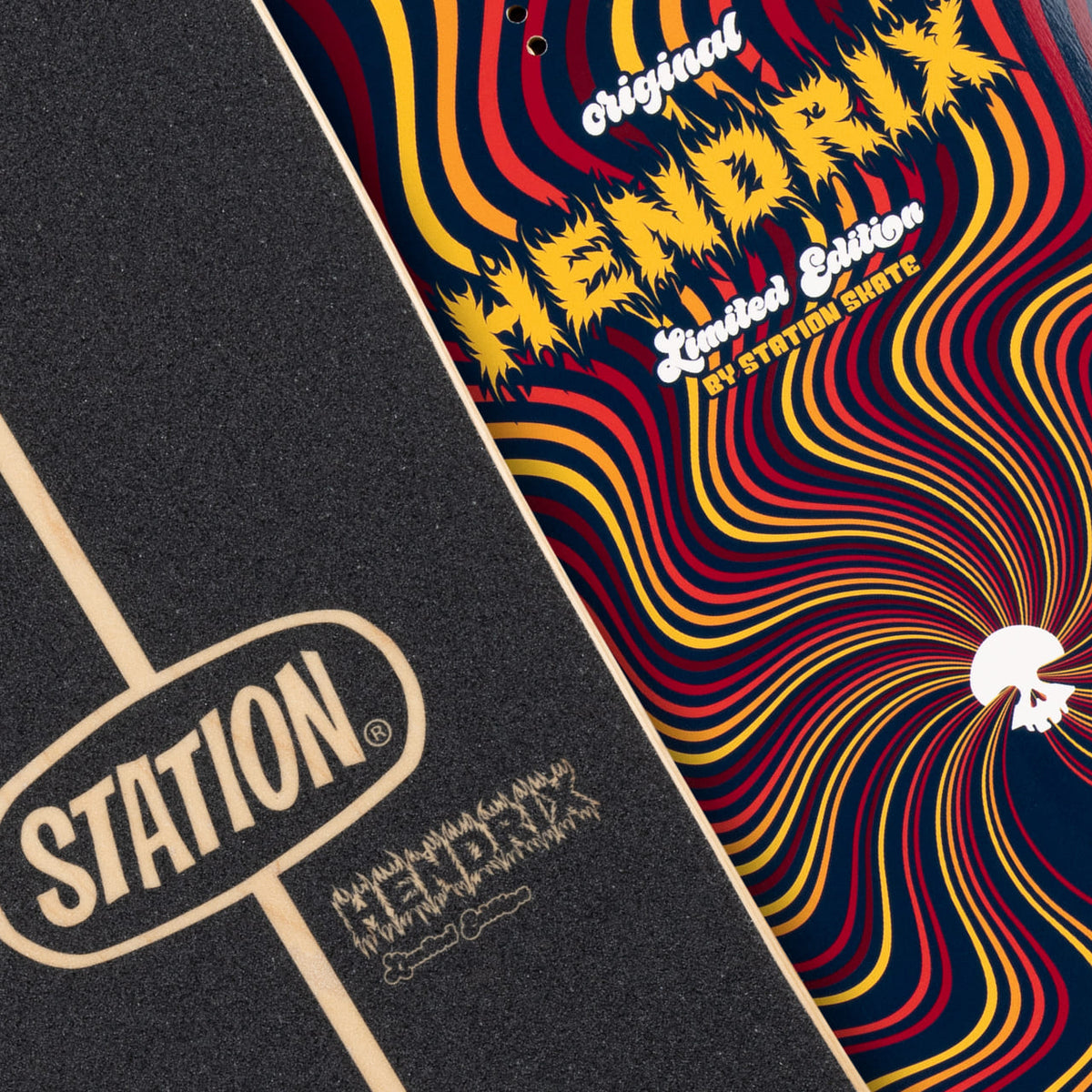 Tabla 'HENDRIX' - StationSkate detalle lija